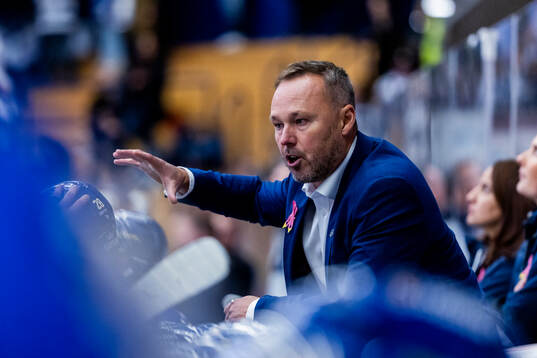 Leksands assisterande tränare Mikael Karlberg