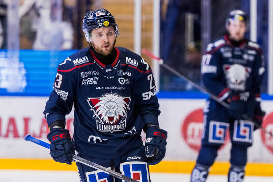 Linköpings Robin Kovacs deppar