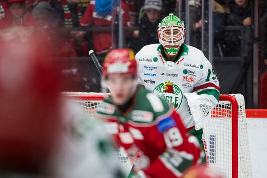 Rögles målvakt Arvid Holm