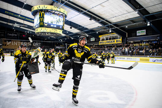 Västerås Jimmie Jansson jublar
