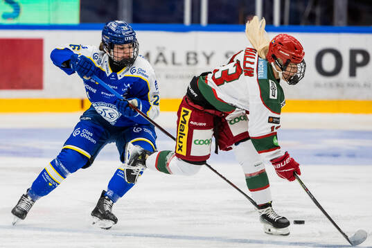 Leksands Vilma Nilsson och Modos Mira Hallin