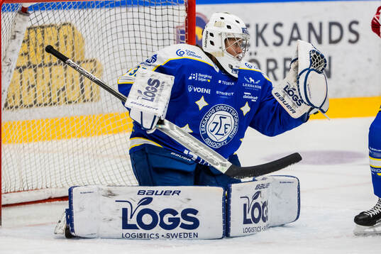 Leksands målvakt Emma Polusny