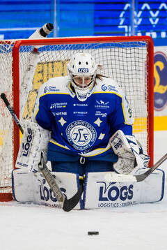 Leksands målvakt Emma Polusny