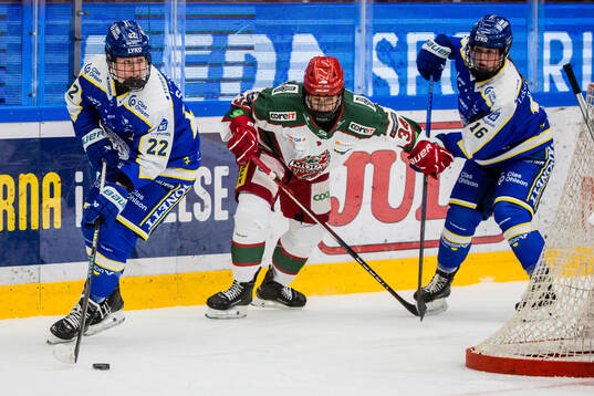 Leksands Agata Sarnovska och Modos Vendula Pribylova och