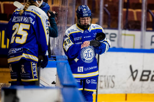 Leksands Courtney Vorster deppar