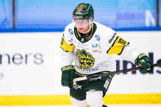 Björklövens Marcus Nilsson jublar