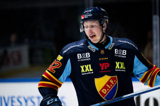Djurgårdens Colby Sissons deppar