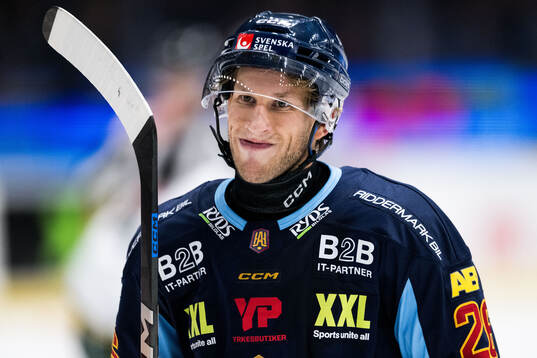 Djurgårdens Fredric Weigel deppar