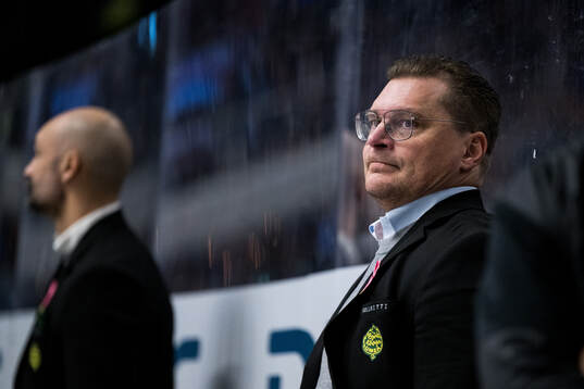 Björklövens tränare Björn Hellkvist