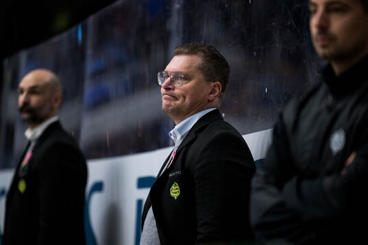 Björklövens tränare Björn Hellkvist