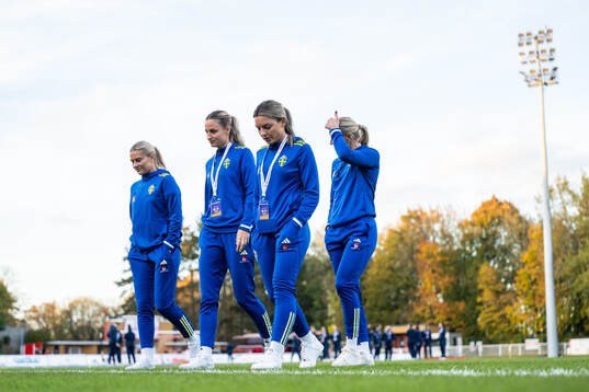 Amanda Nildén, Nathalie Björn and Johanna Rytting Kaneryd
