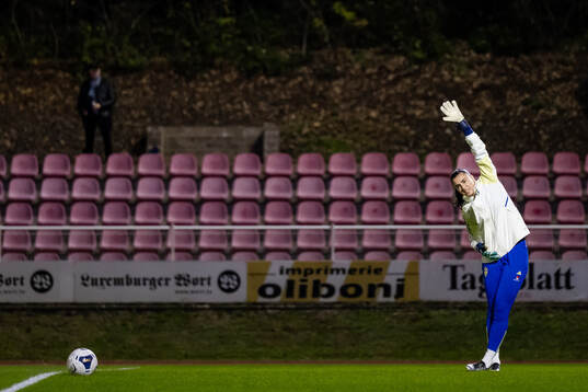 Goalkeeper Zecira Musovic of Sweden