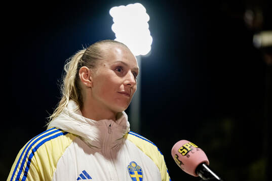 Stina Blackstenius of Sweden