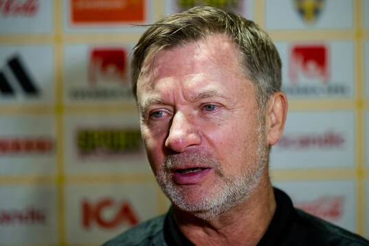 Head coach Peter Gerhardsson of Sweden