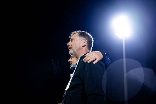 Head coach Peter Gerhardsson of Sweden