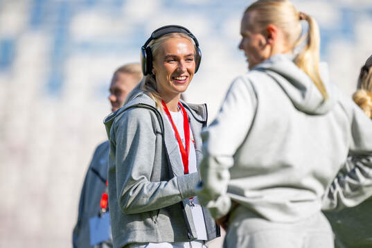 Goalkeeper Selma Panengstuen of Norway