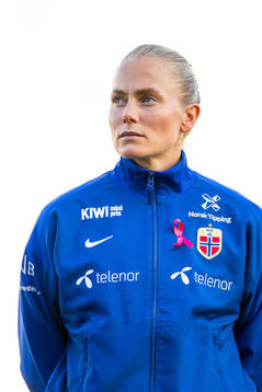 Guro Bergsvand of Norway line up