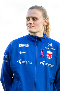 Mathilde Harviken of Norway line up