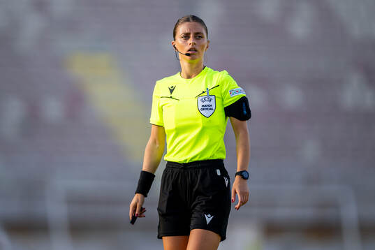 Referee Ana Maria Terteleac