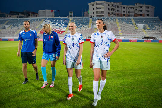 Karina Sævik and Ingrid Syrstad Engen of Norway