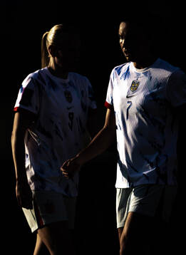 Karina Sævik and Ingrid Syrstad Engen of Norway