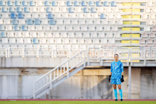 Goalkeeper Cecilie Fiskerstrand of Norway
