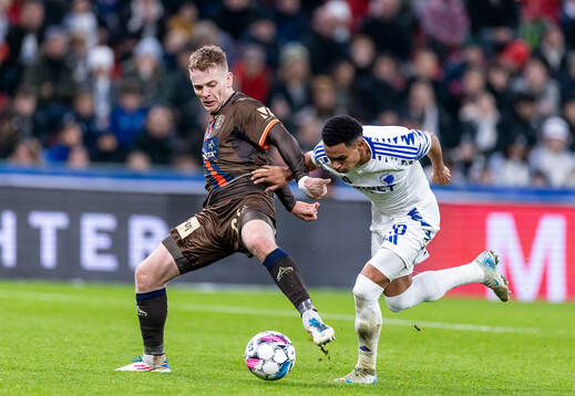 24.11.2024 - 3F Superliga at Parken Stadium in Copenhagen -