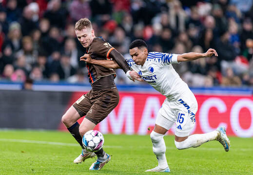 24.11.2024 - 3F Superliga at Parken Stadium in Copenhagen -