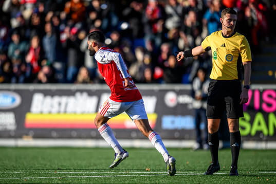Sandvikens IFs Amin Al-Hamawi jublar