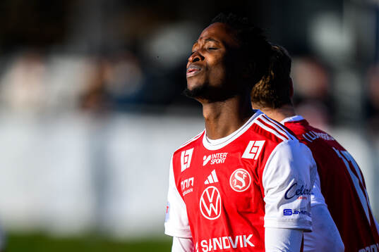 Sandvikens IFs Lague Byiringiro deppar