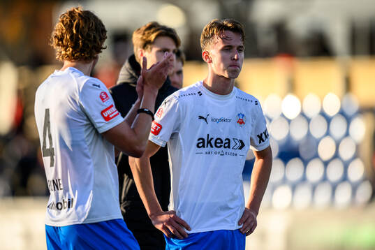 Helsingborgs Lukas Kjellnäs deppar