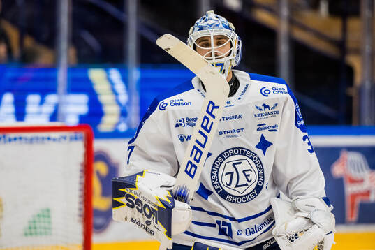 Leksands målvakt Jakob Hellsten