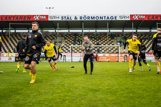Mjällbys fysioterapeut Filip Lundgårdh