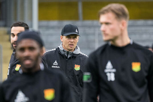 GAISs tränare Fredrik Holmberg