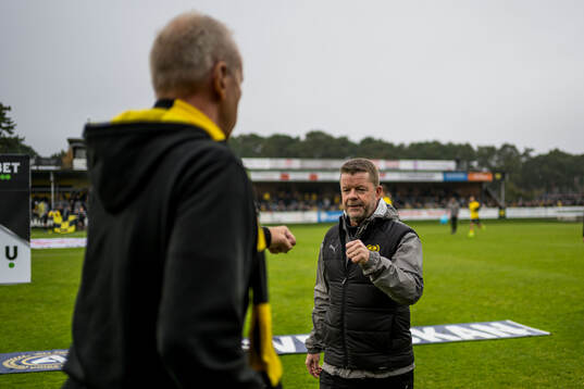 Mjällbys tränare Anders Torstensson