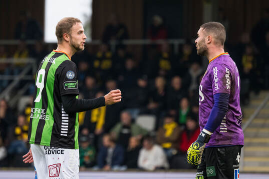 GAISs Gustav Lundgren och Mergim Krasniqi