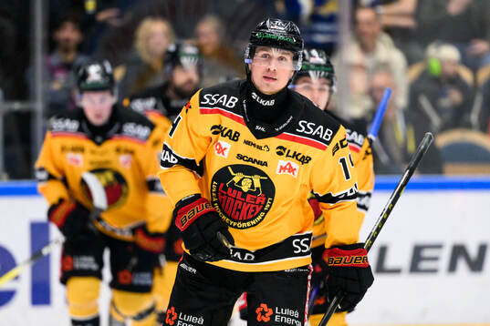 Luleås Jonas Berglund jublar