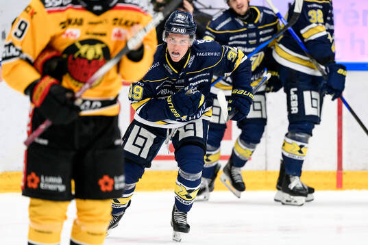HV71s Jamiro Reber jublar