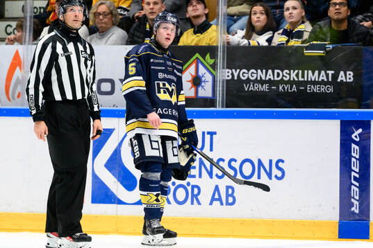 HV71s Victor Sjöholm deppar