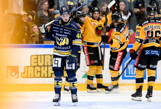 HV71s Hugo Fransson deppar