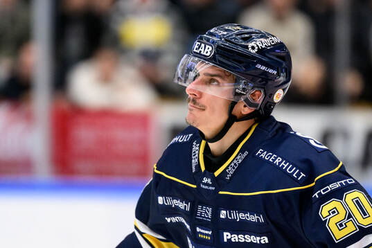 HV71s Andre Petersson deppar