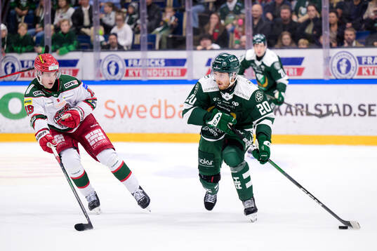 Modos Lucas Pettersson och Färjestads Marcus Westfält