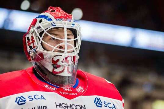 Timrås målvakt Jacob Johansson