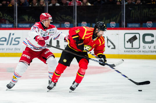 Timrås Didrik Strömberg och Brynäs Anton Rödin