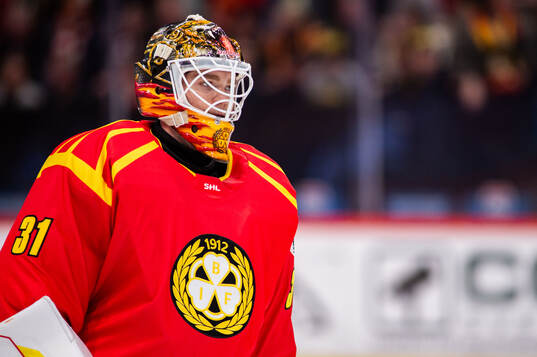 Brynäs målvakt Erik Källgren