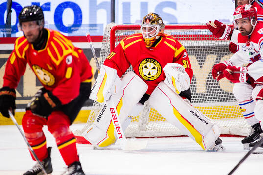 Brynäs målvakt Erik Källgren