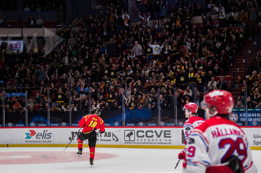 Brynäs Anton Rödin jublar