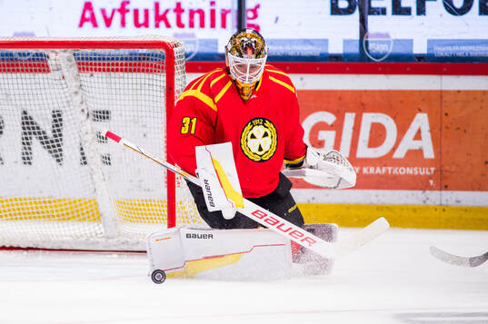 Brynäs målvakt Erik Källgren