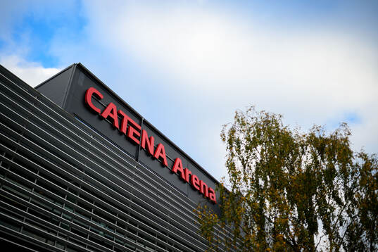 Exteriör av Catena Arena