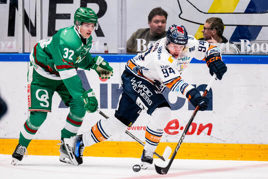 Rögles Isac Solberg och Växjös Joel Persson